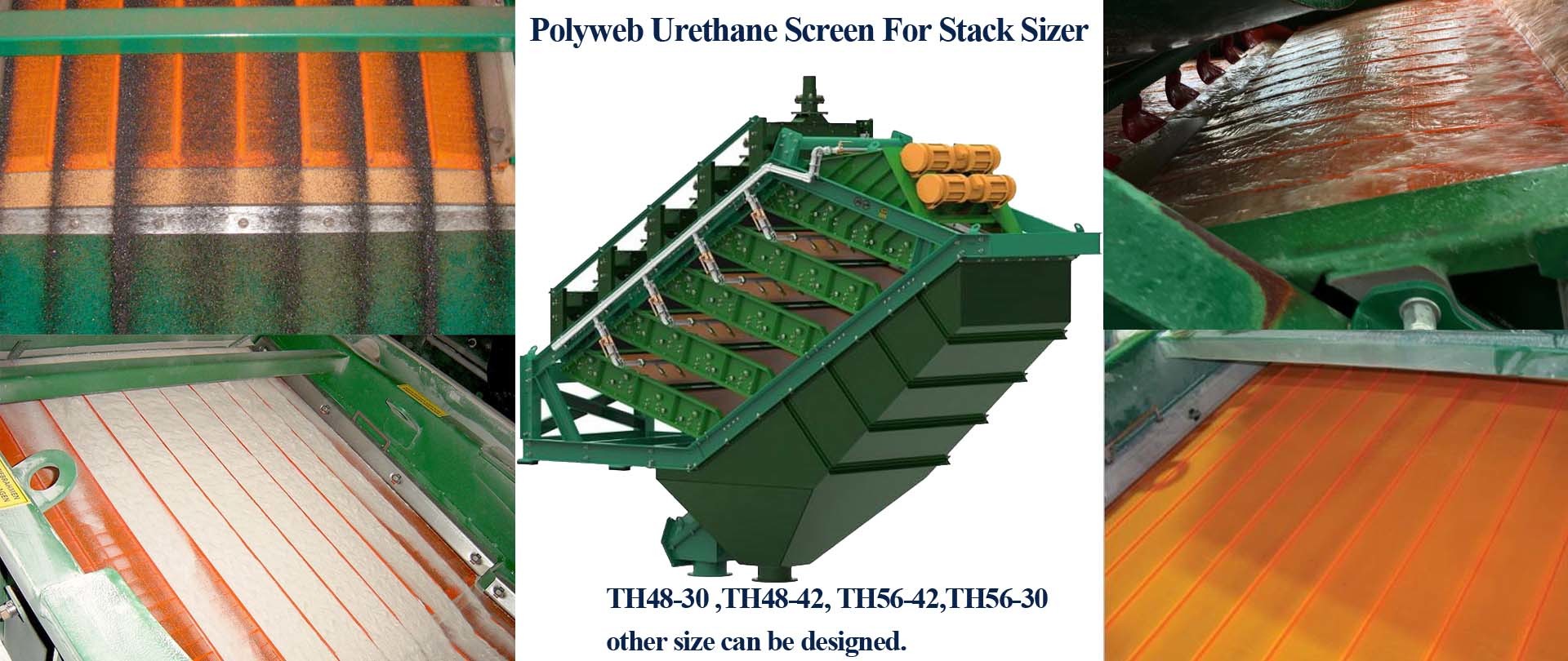 kualitas Layar Polyweb Urethane pabrik