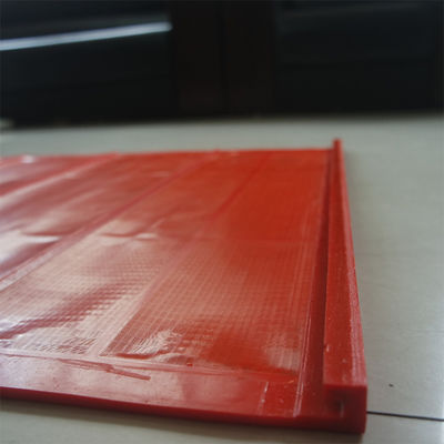 Penggantian 0,12mm Polyurethane Fine Screen Derrick Urethane Screen untuk pabrik pencucian batubara
