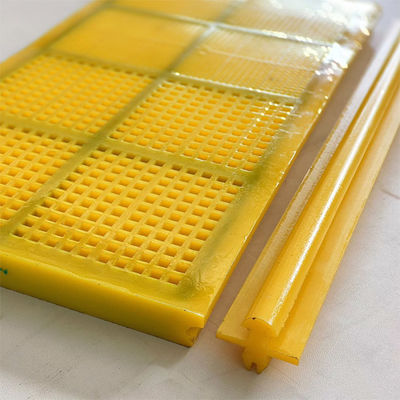 610×610mm baru WS85 Polyurethane Vibrating Screen Frame Baja Aperture Bulat / Linear / Square