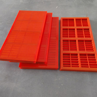 Bagian Mesin Pertambangan WS85 PU Tension Screen Mesh Korosi / tahan minyak