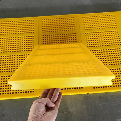 WS85 Struktur Lembar Mesh Screen Polyurethane Material MDI + Anti Blocking Surface