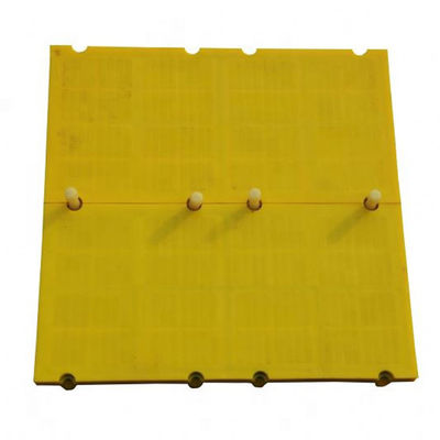 40mm Ketebalan Polyurethane Screen Mesh PU Mesh Digunakan Untuk Quarry Washing Plant