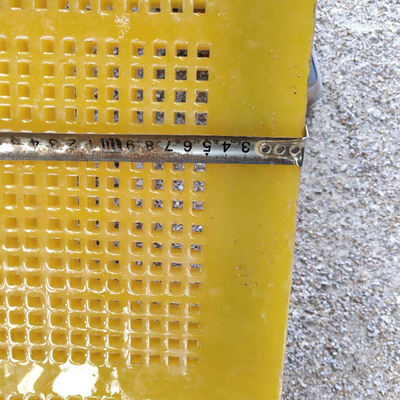 40mm Polyurethane Screen Mat untuk Tambang Bijih Besi