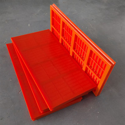 MDI WS85 Polyurethane Screen High Wear Resistance Flexible PU Screen Panel Untuk Pertambangan Vibrating Screen Separation