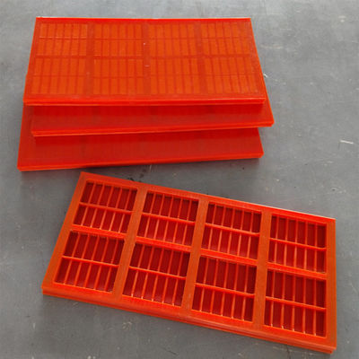 Panel Layar PU Elastis Tinggi WS85 Layar Modular Polyurethane Untuk Agregat / Pertambangan