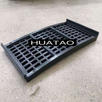 Panel layar karet 50*10mm untuk pengolahan mineral layar getaran SELM