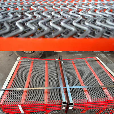 Menggunakan tahan tenun Crimped Self-cleaning Screen Mesh Manganese Steel dan stainless steel untuk anti penyumbatan