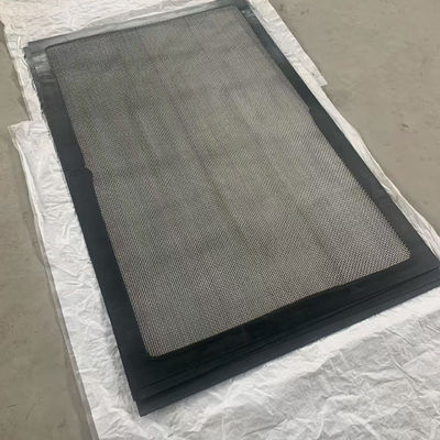 Kain Saring Industri Jaring Halus 230 Hitungan dengan Tepi Kanvas