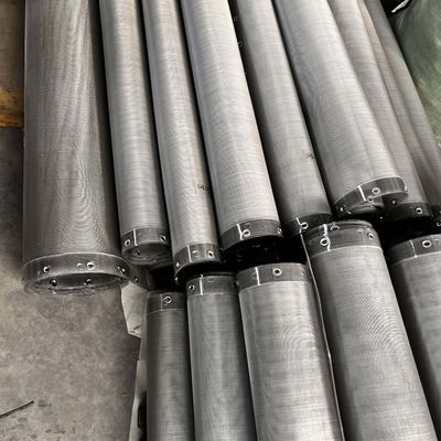 Layar Grommet SS316 dengan Tepi Terlipat untuk Pemisah Rotex