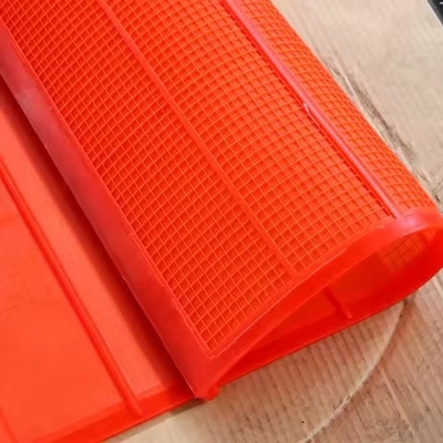 Polyurethane Fine Mesh Screen 0.045mm untuk Silikon Tinggi-Keurasan